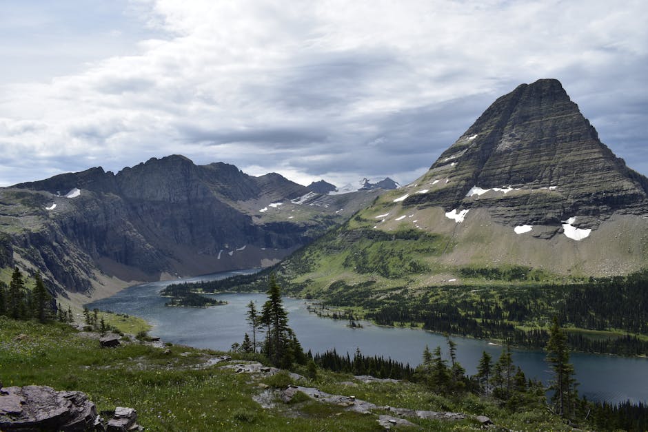 Glacier National Park mountain landscape